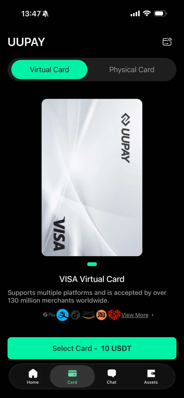 Global Virtual Card
